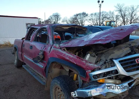 2004 GMC Sierra 2500 Sle из США, поврежденный, VIN 1GTGK23UX4F223572